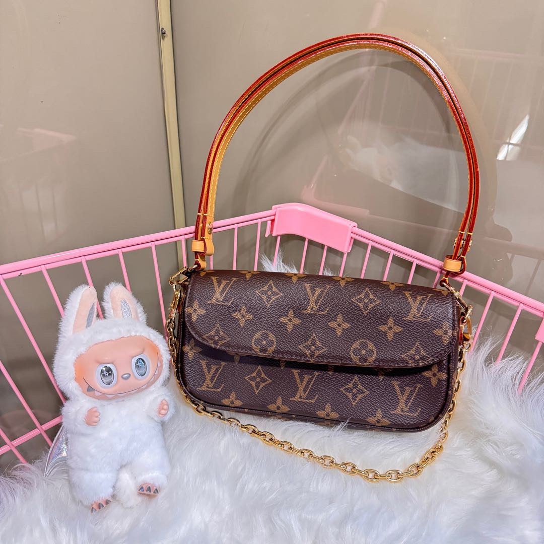 99新 LouisVuitton/路易威登 老花ivy单肩包/0956