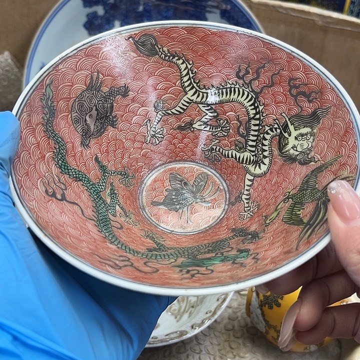 瓷片瓷器摆件 瓷器摆件