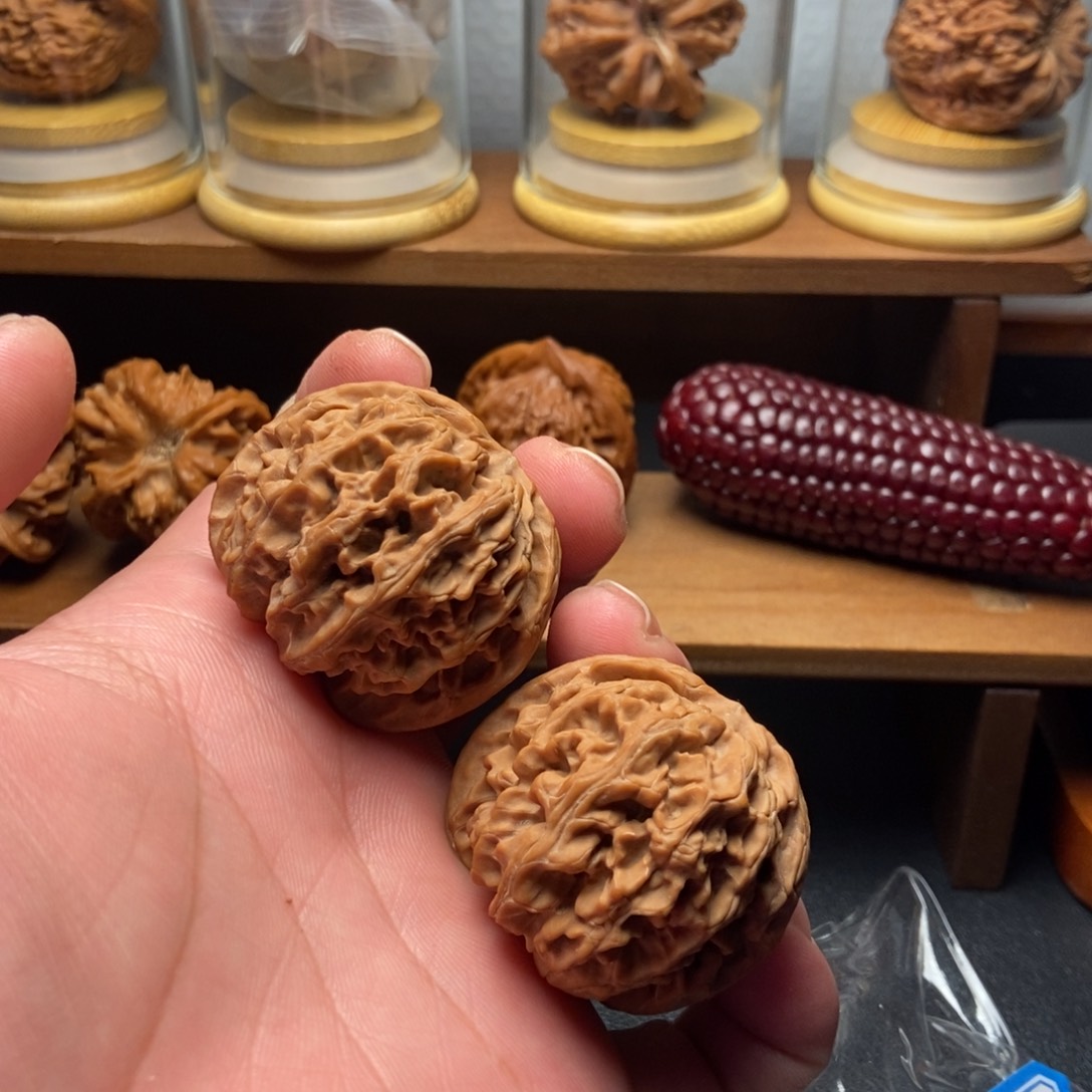 吊坠文玩核桃42全品苹果园