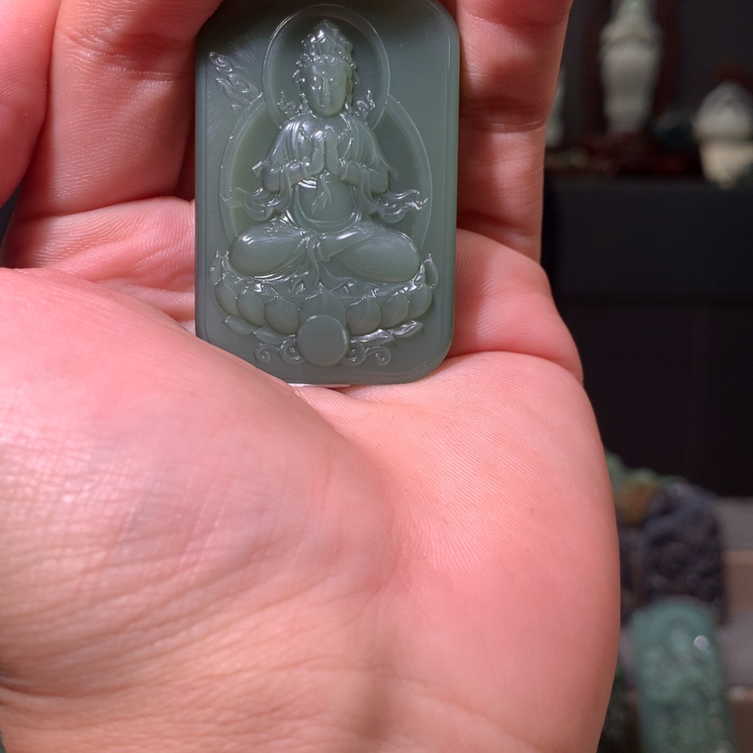 和田玉挂件未镶嵌