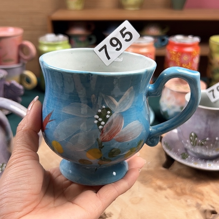杯景德镇陶瓷手绘作品795