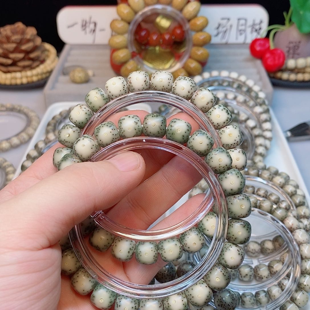 星月菩提手串大*10.9半壁