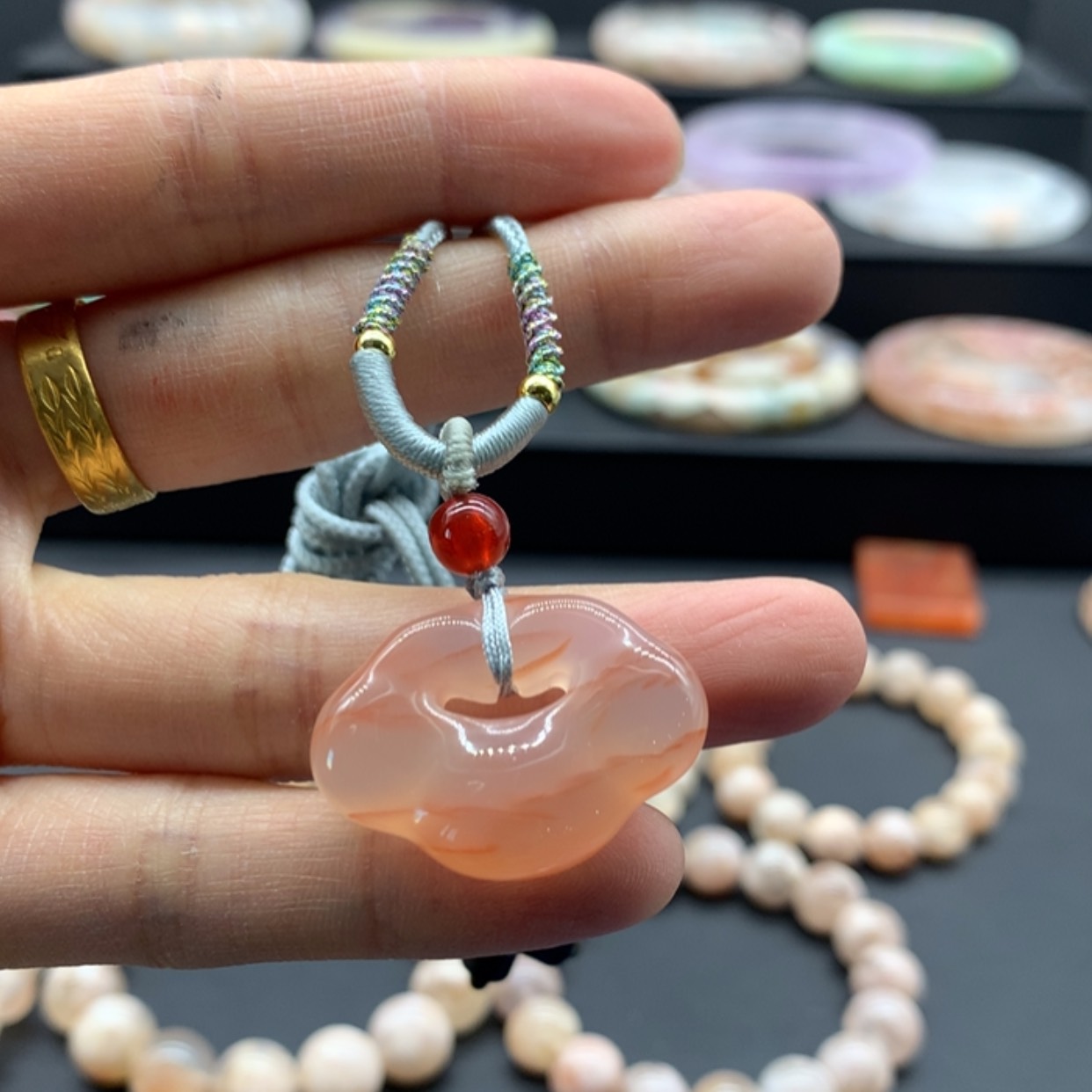 【闪购商品】玛瑙/玉髓颈饰未镶嵌