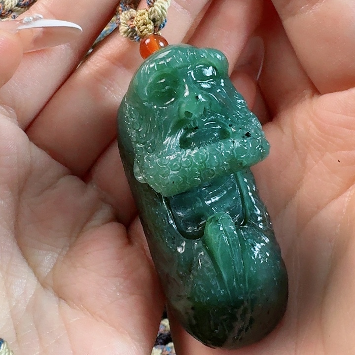 和田玉把件未镶嵌