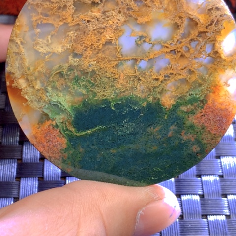 玛瑙/玉髓颈饰合金翟****心