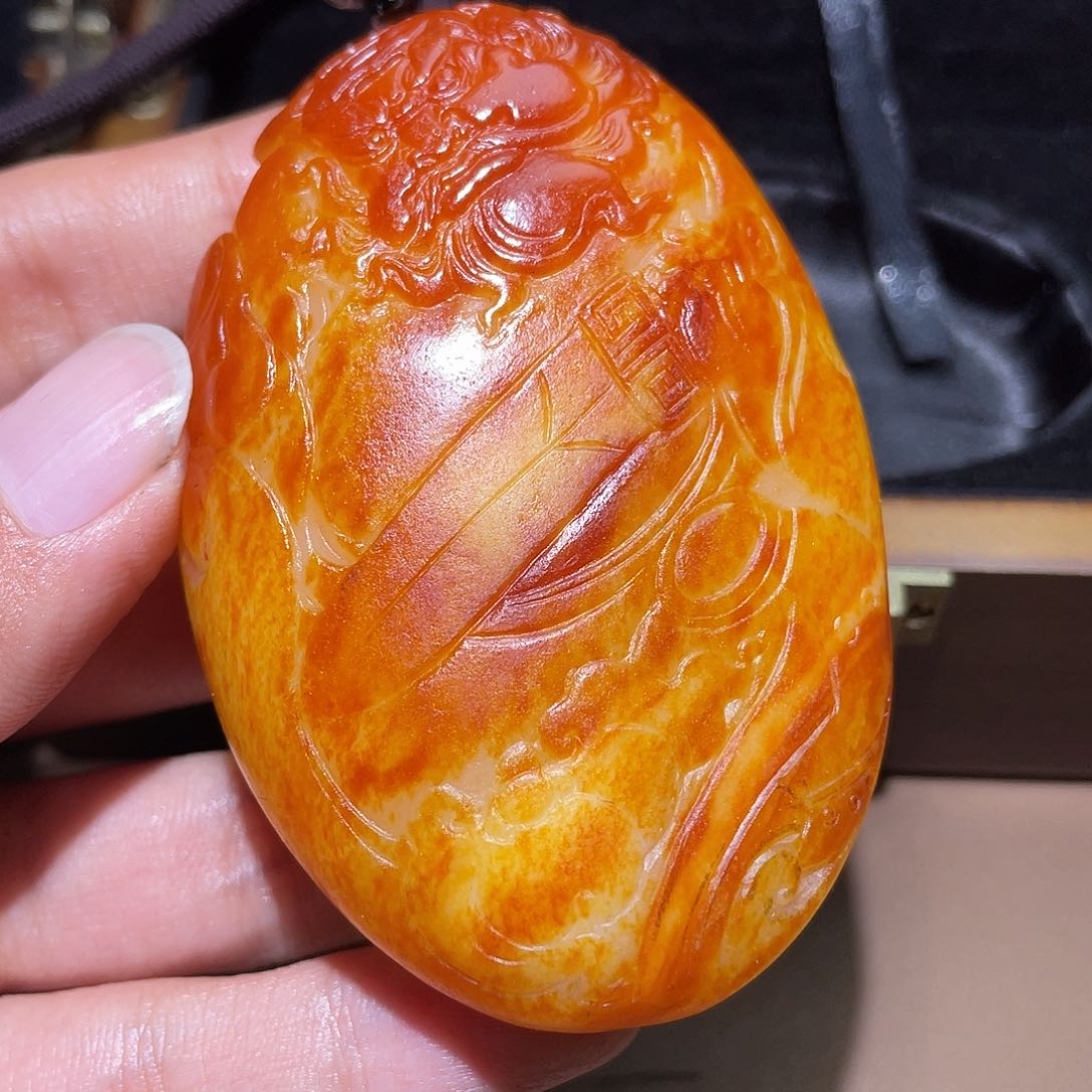 和田玉颈饰未镶嵌Y