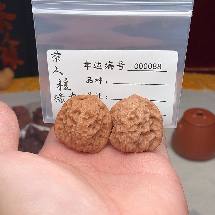 吊坠文玩核桃白蛇谷