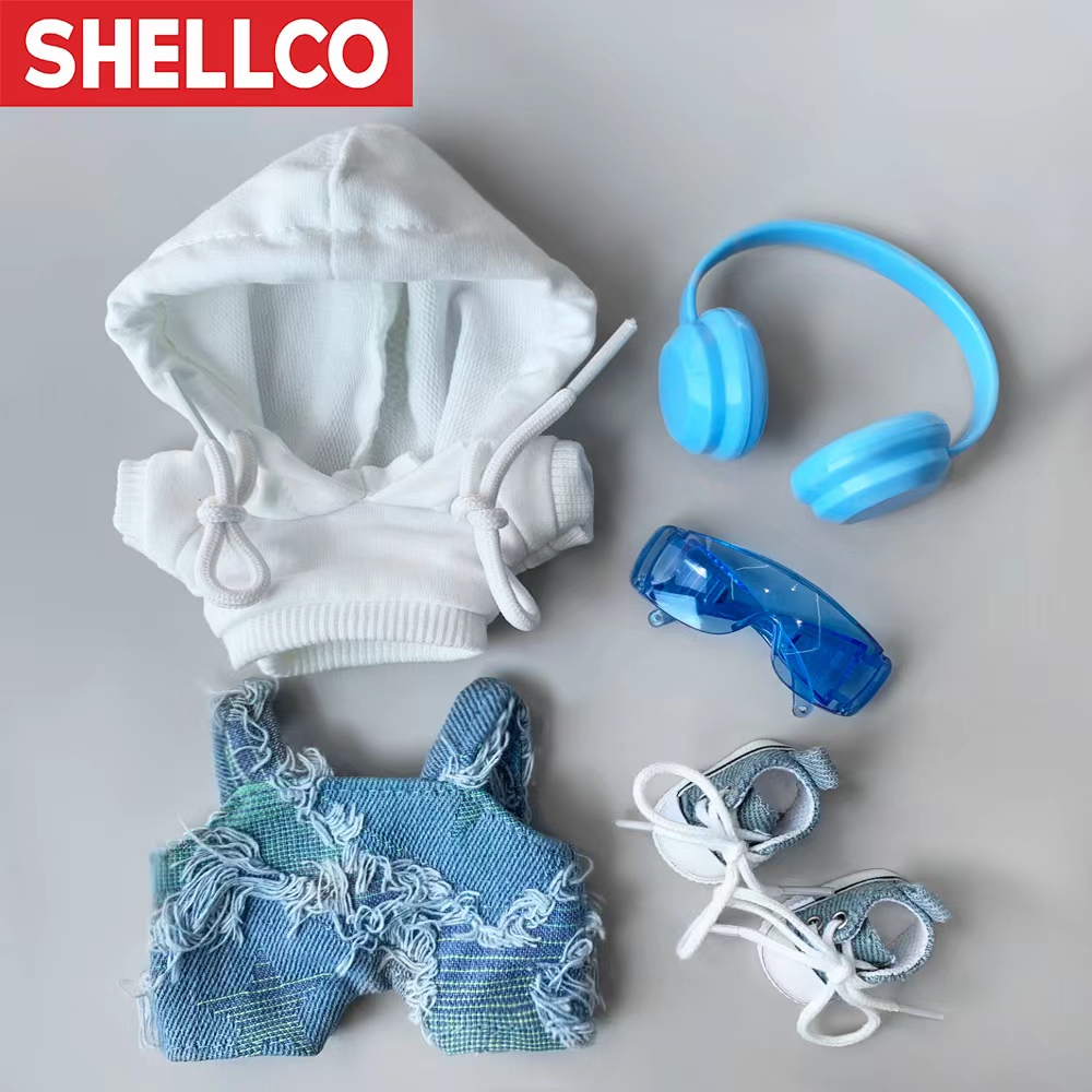 【几何娃衣01~50】（莹莹）lububu娃衣17CM马卡龙坐坐娃衣服