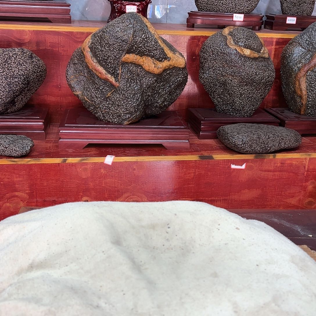 天***.三清山米粒石摆件