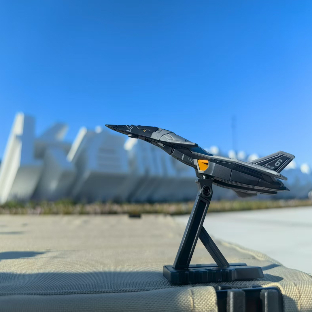 凯迪威1:50白帝空天战机合金模型南天门计划仿真航展