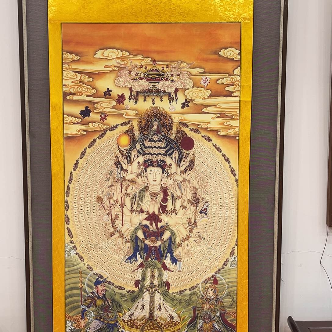 卷轴画唐卡精品展览