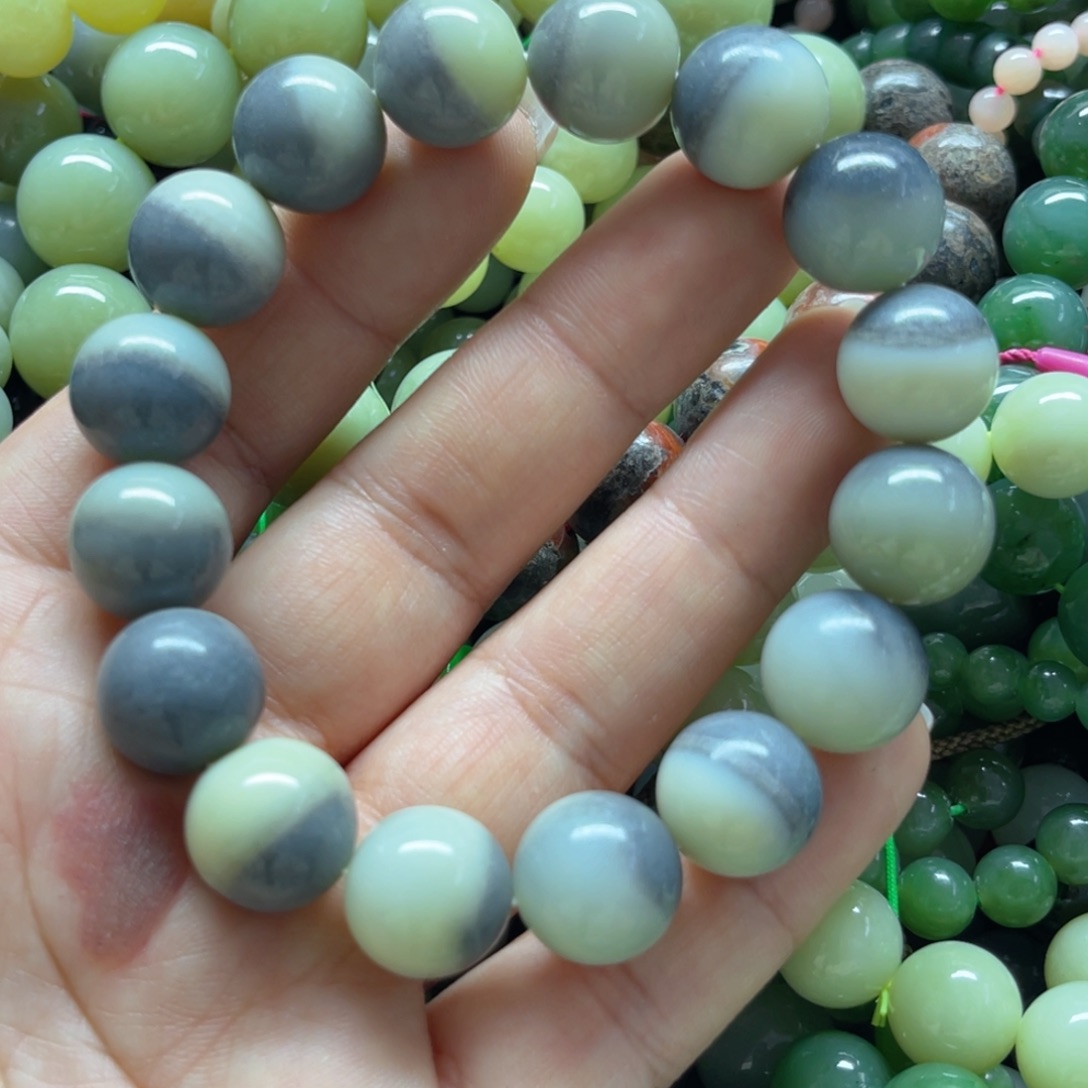 和田玉手链未镶嵌