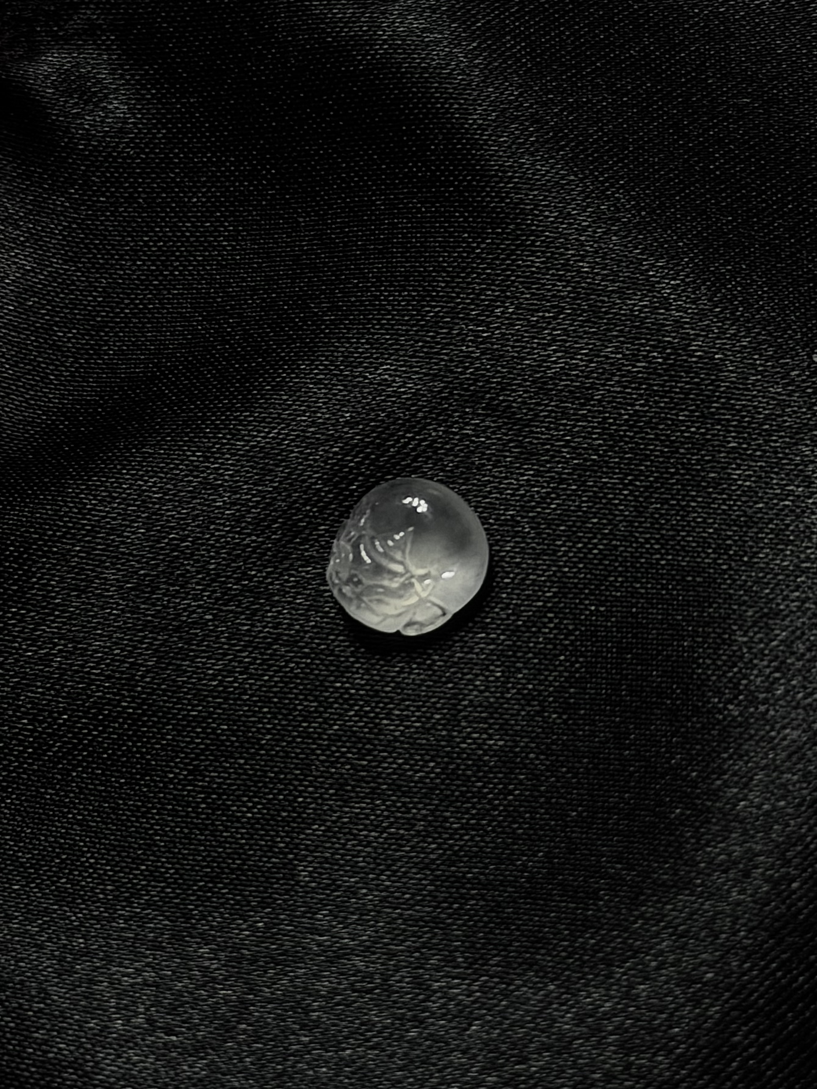 「云翠阁」福利款天然A货翡翠白冰小貔貅