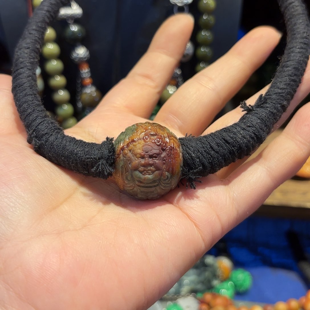 翡翠颈饰未镶嵌原创