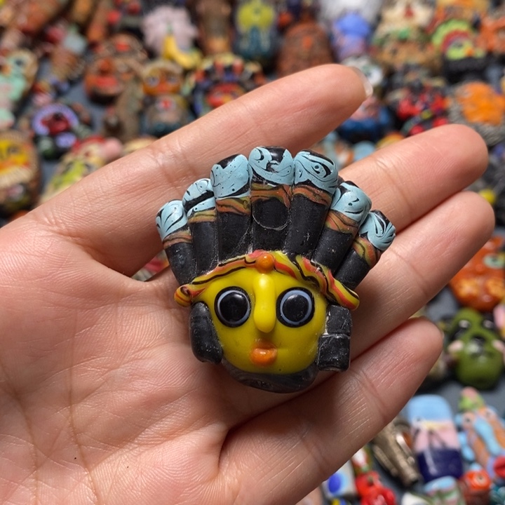 琉璃项链印度尼西亚酋长