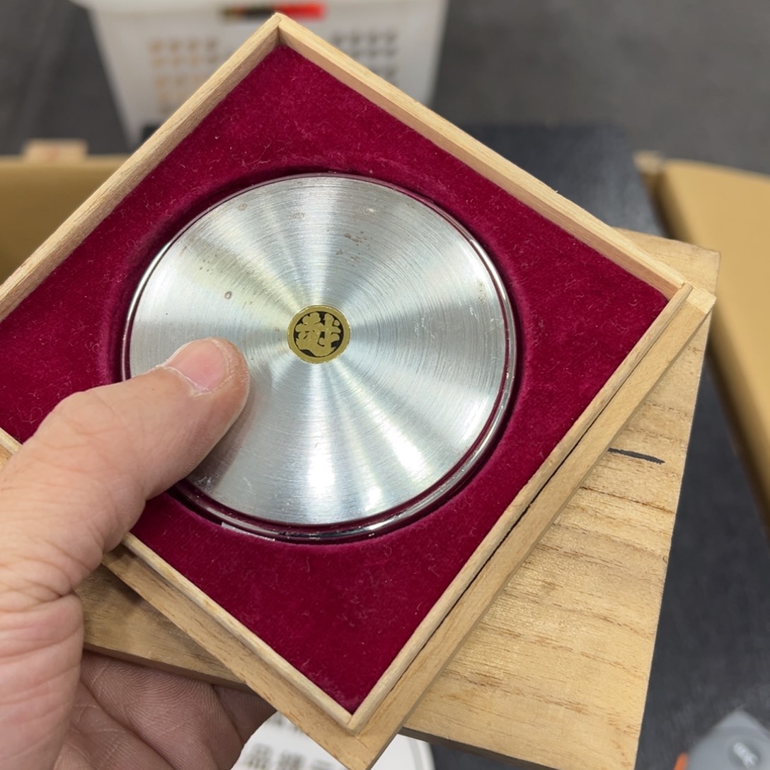 知***乐金属日本中古工艺品摆件