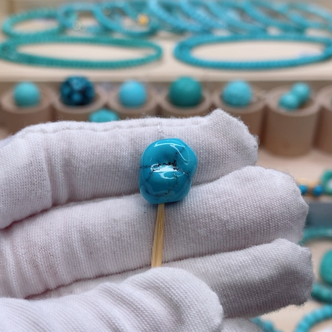 绿松石珠宝奇石未镶嵌