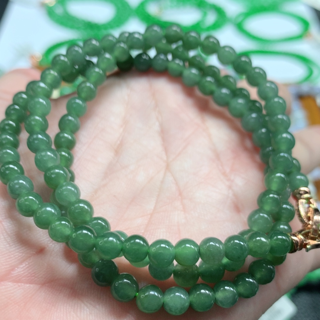 未镶嵌手链翡翠翡翠