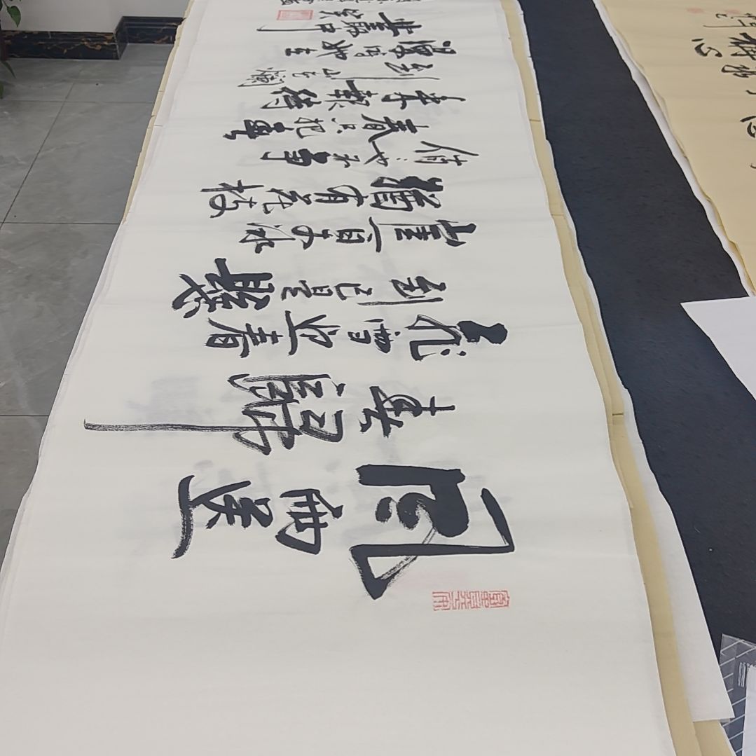 白武坤老师作品一副