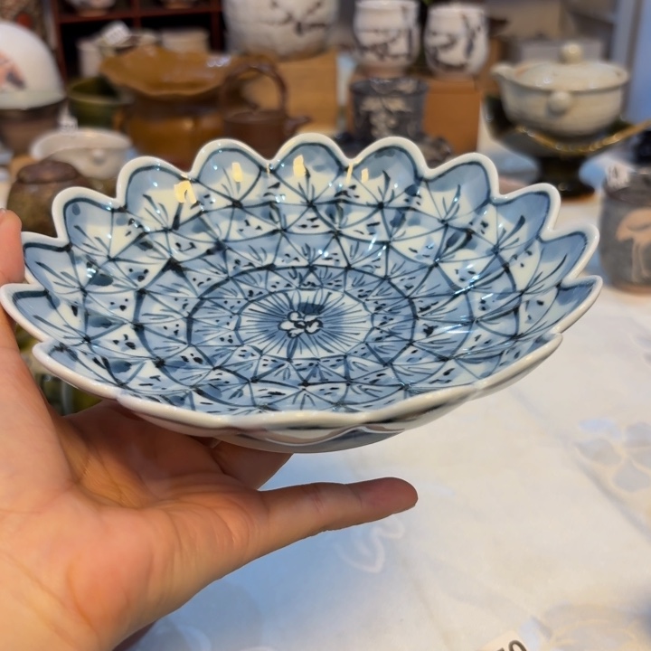 陶泥微瑕盘子好看的