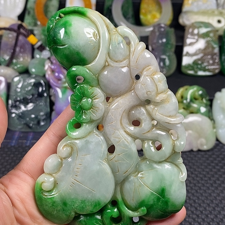 吊坠紫金钵盂菩提