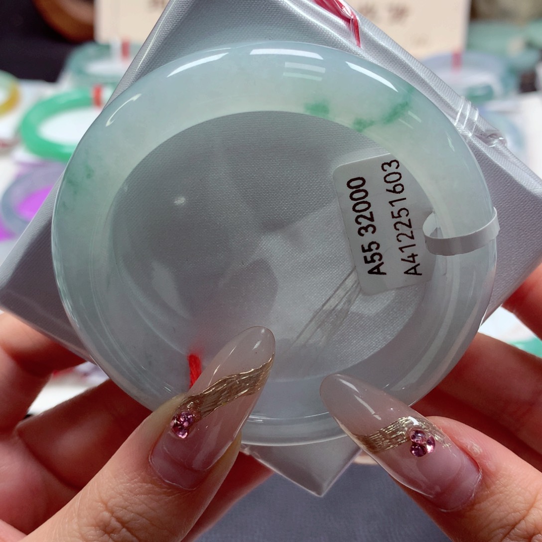 翡翠手镯未镶嵌22（25号）