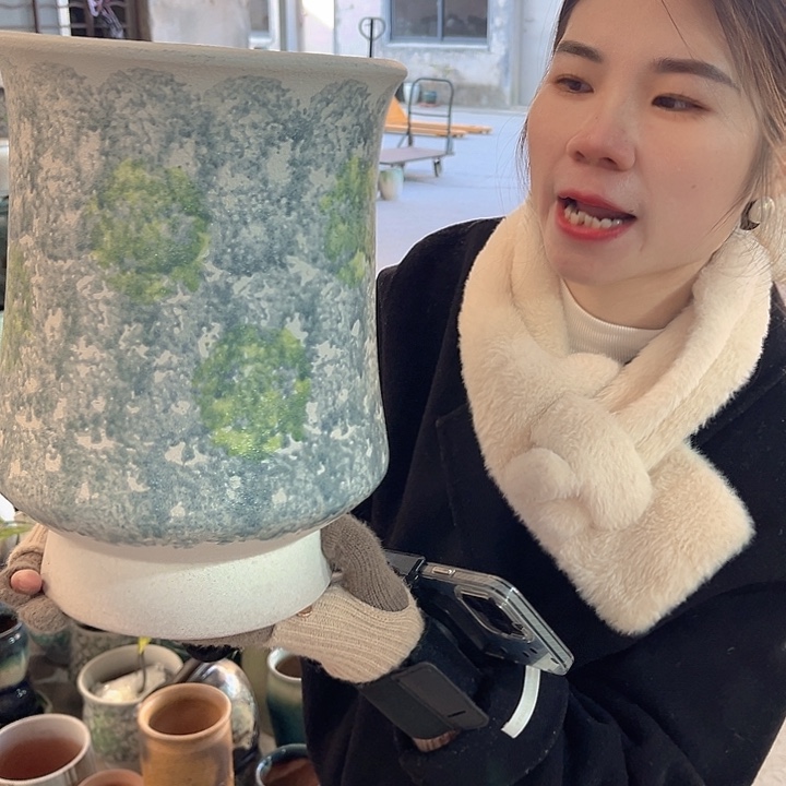 正品口20高30花盆……