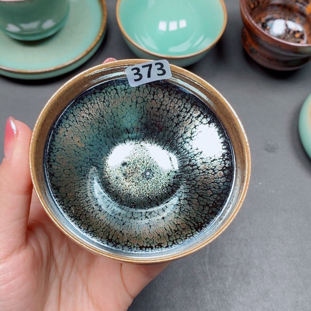 茶盏建窑建盏主人杯373