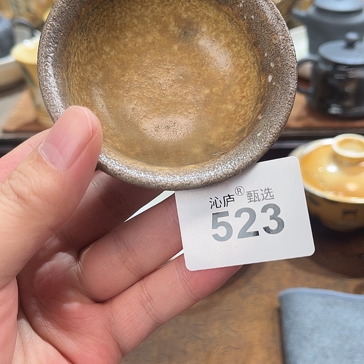 沁庐柴窑古法柴烧全手工茶具
