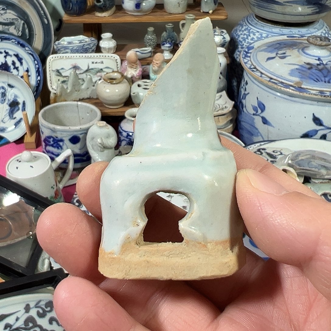 摆件陶瓷片标本，全场包邮