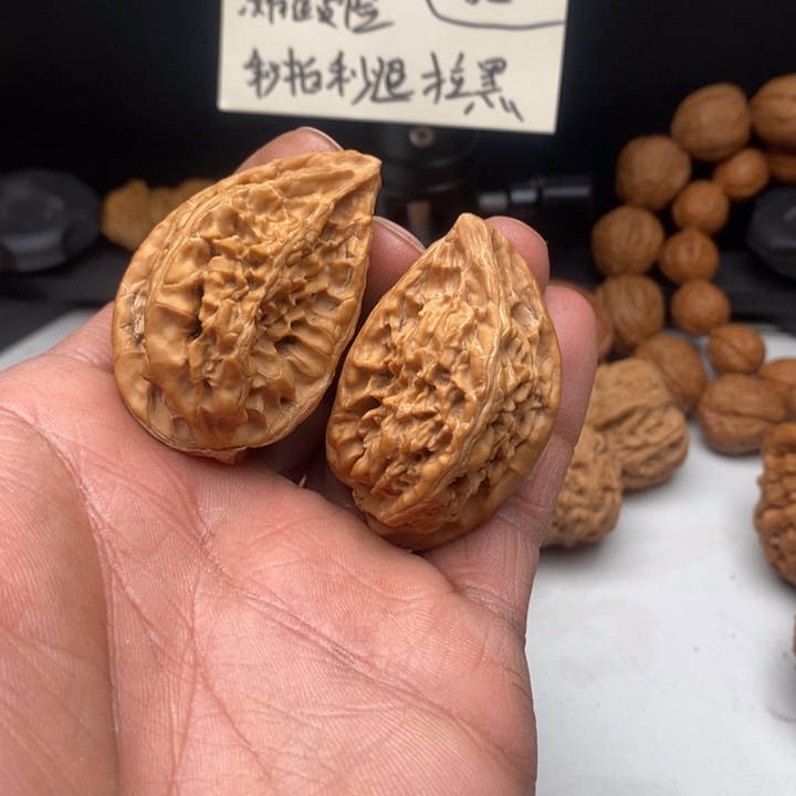 野***-吊坠文玩核桃全品半壁