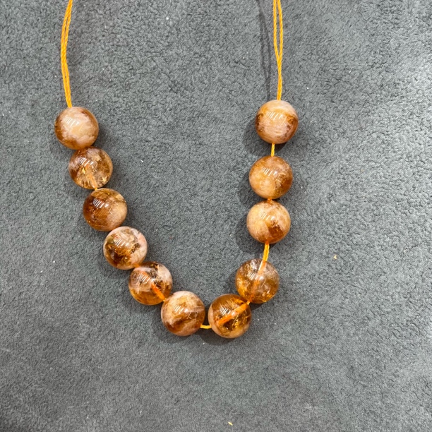 黄塔晶单珠12mm多样性发一颗-0432