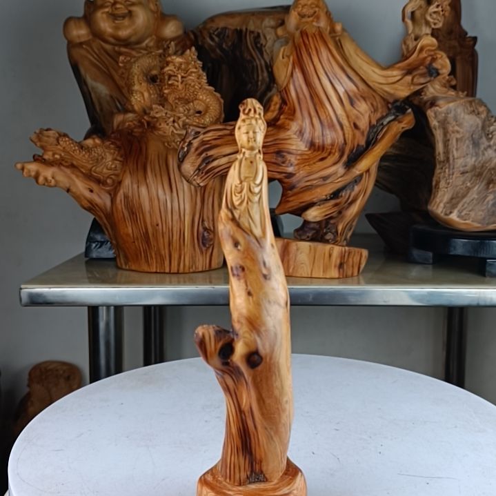 柏木（崖柏）崖柏观音