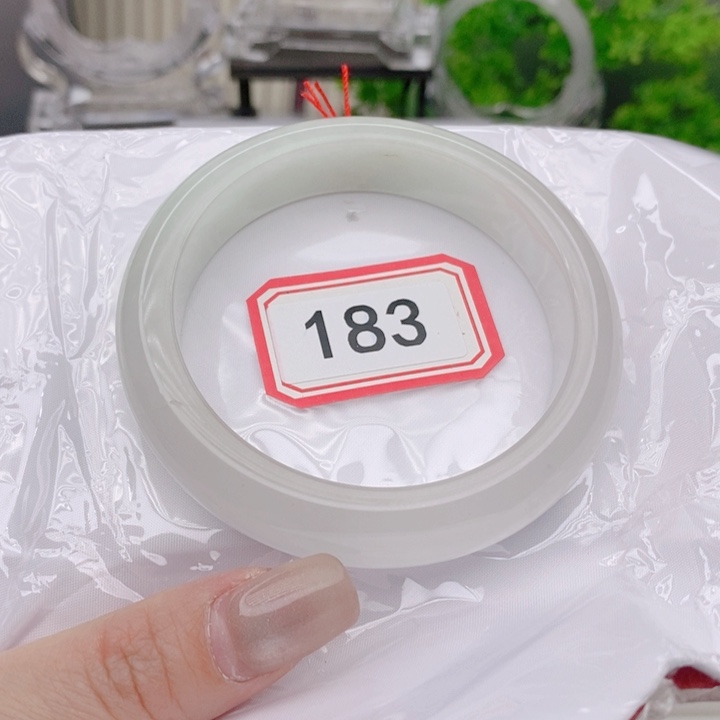 花***幽翡翠手镯未镶嵌F183