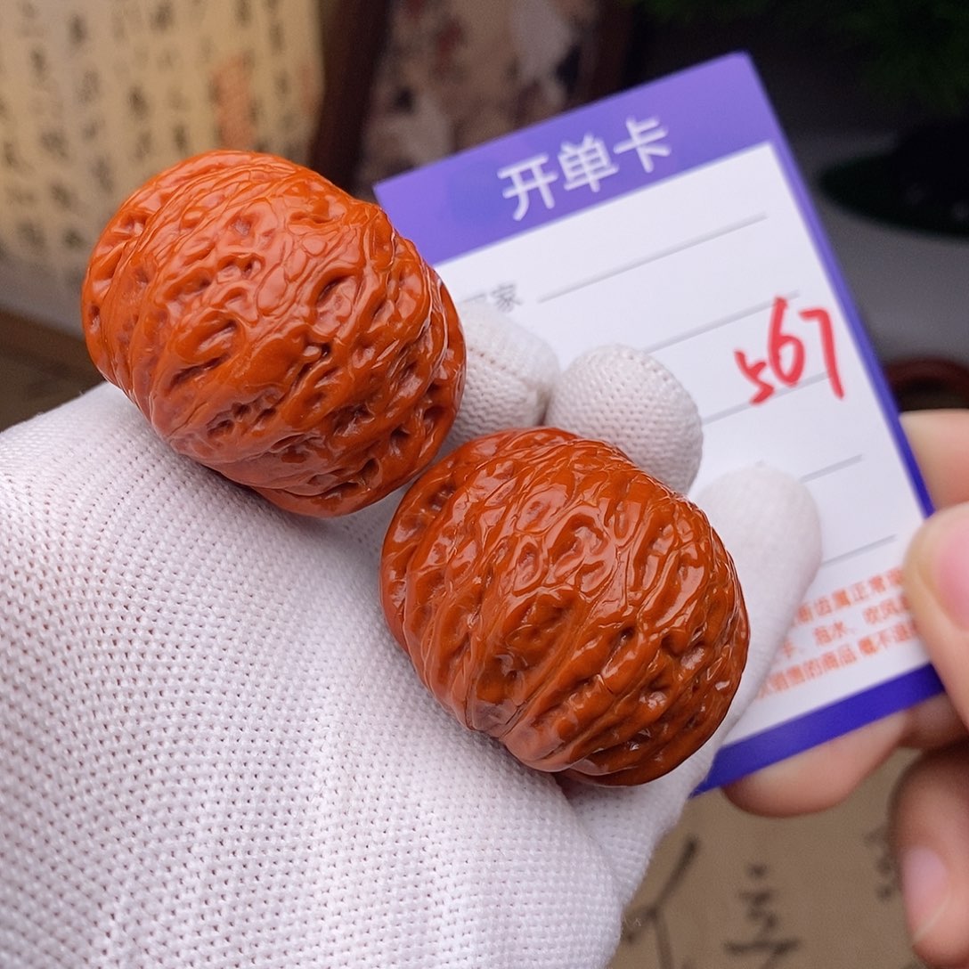 文玩核桃把件39铁锤567