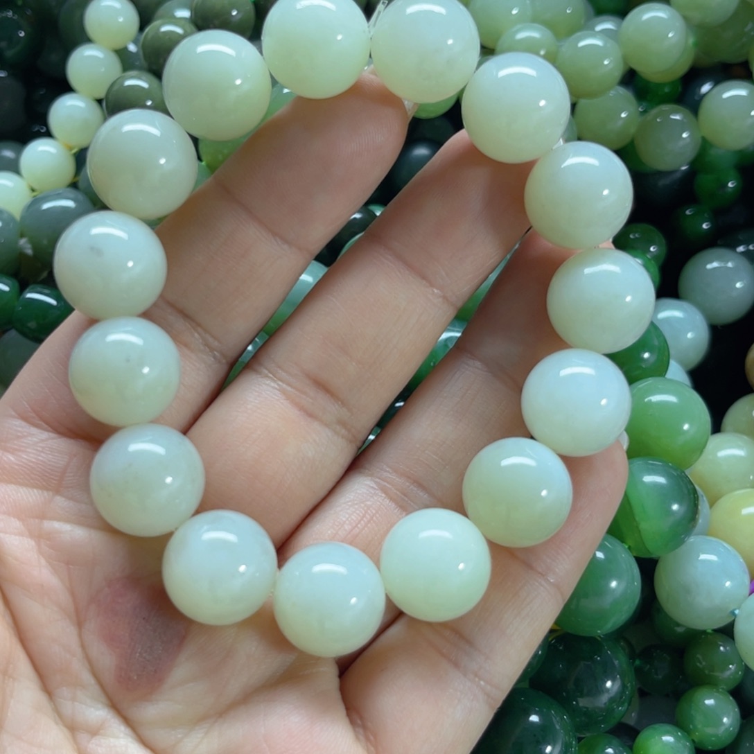 和田玉手链未镶嵌