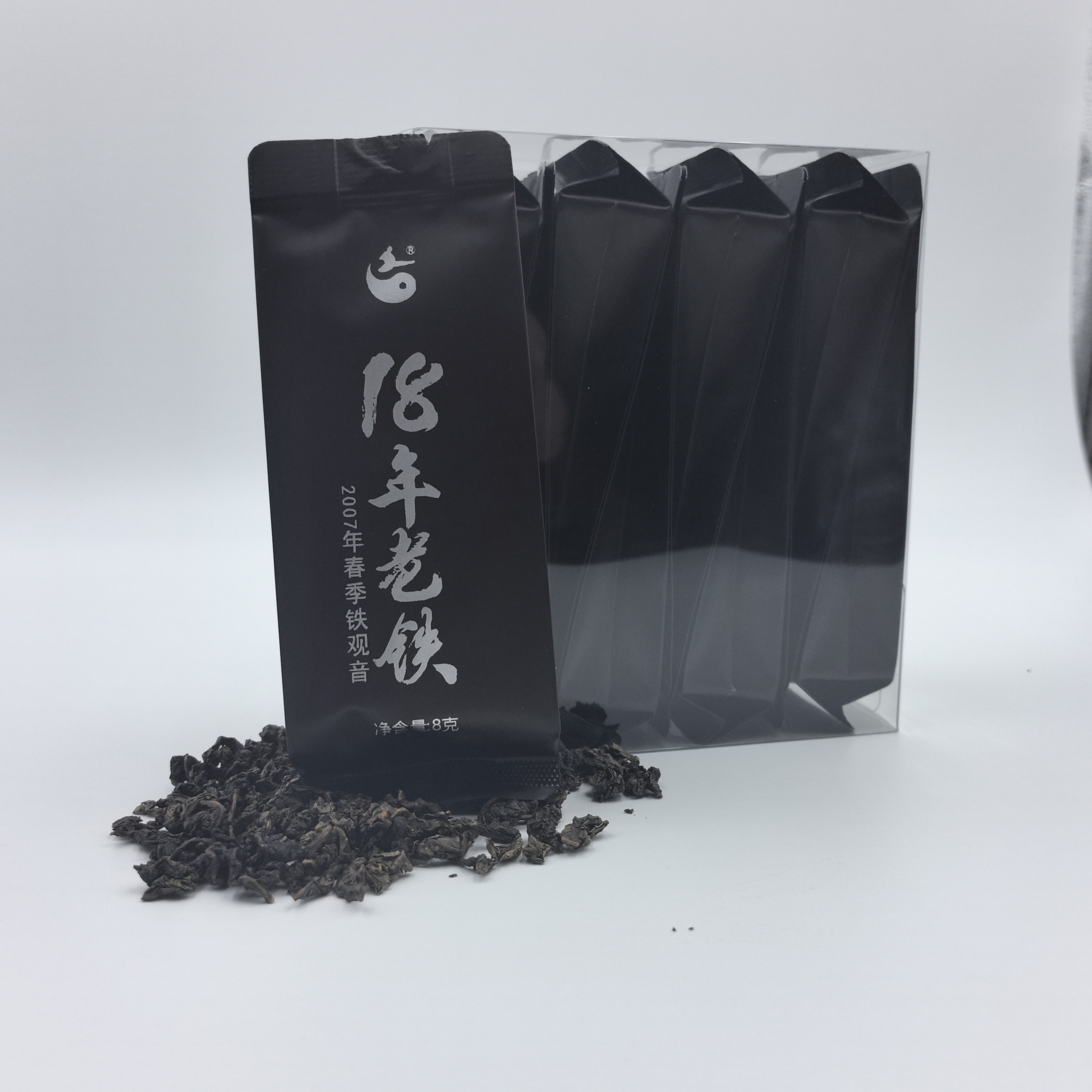 2007陈年老铁 陈年铁观音 老茶厂 陈香 送一盒茶叶加一盒茶点