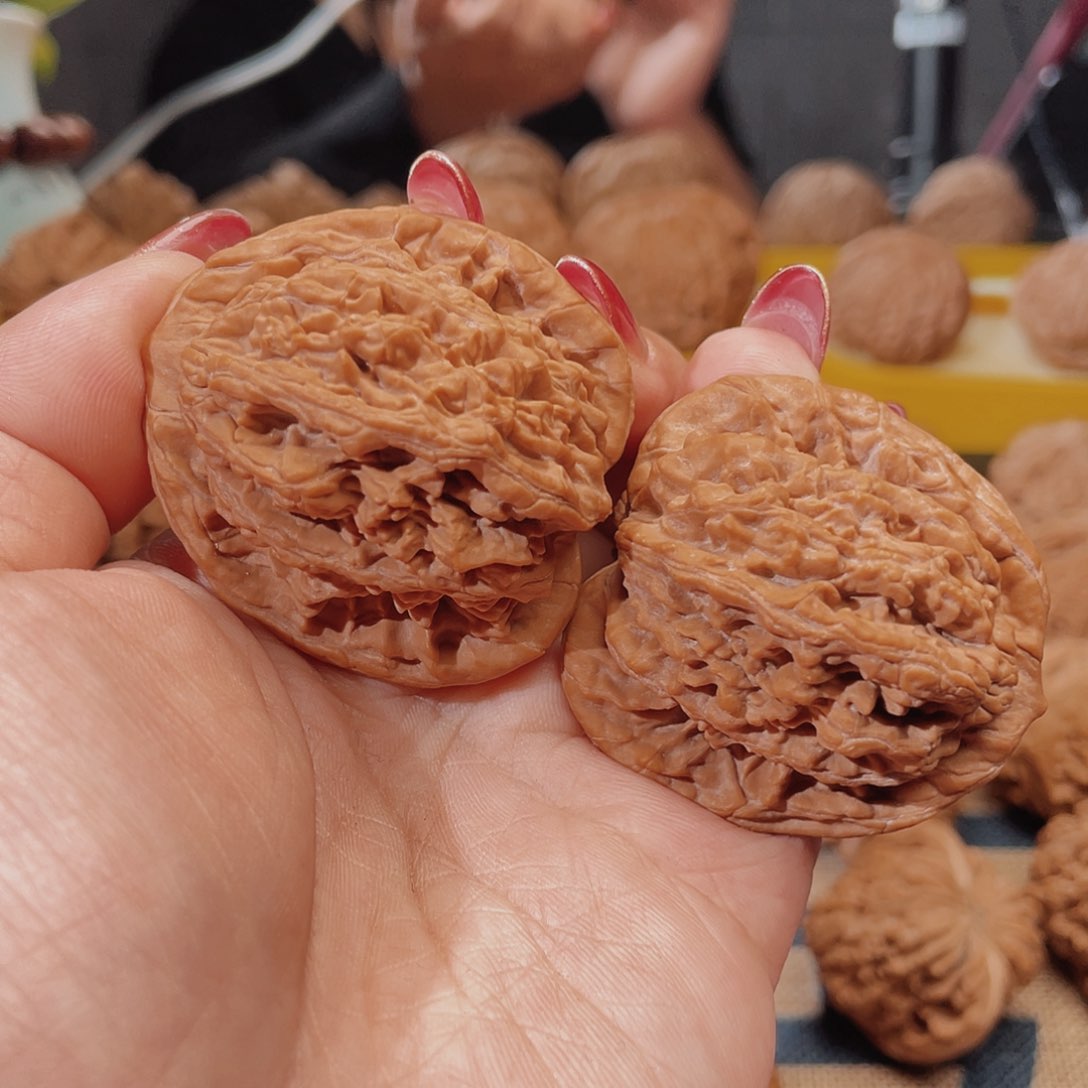 吊坠文玩核桃42堂上虎