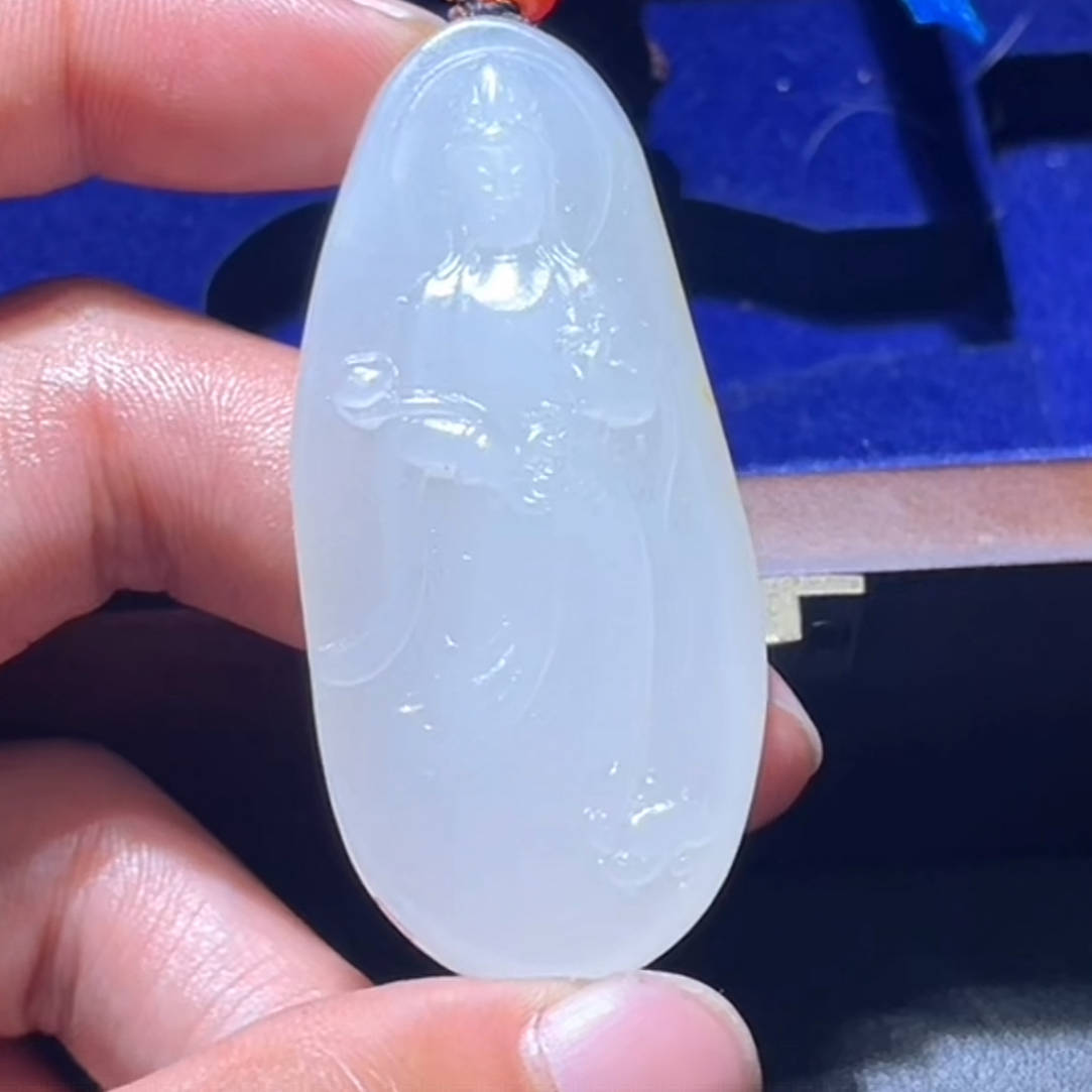 和田玉玉石挂件 d1231拍一发一