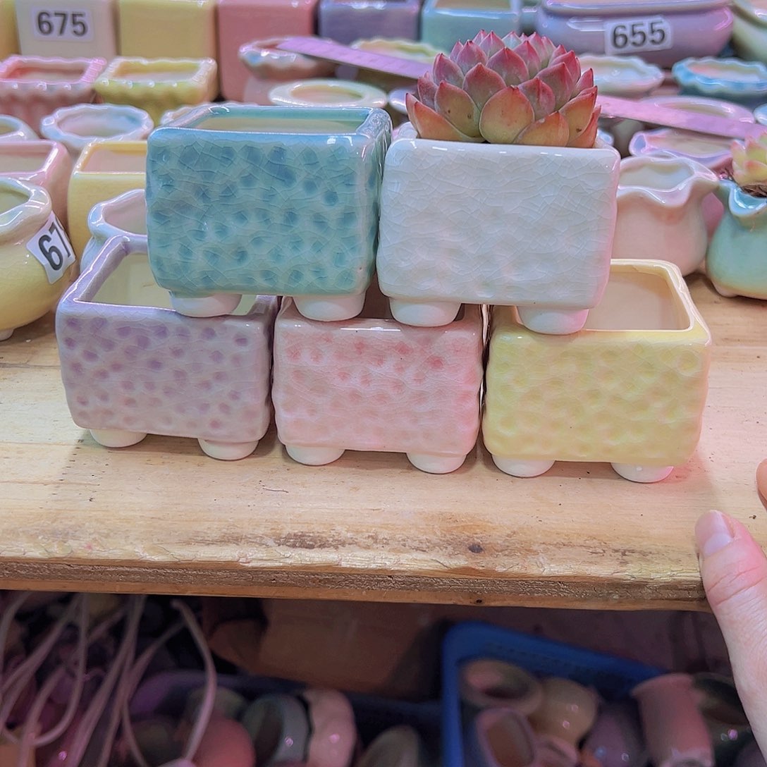 陶瓷花盆当场凑满12包邮