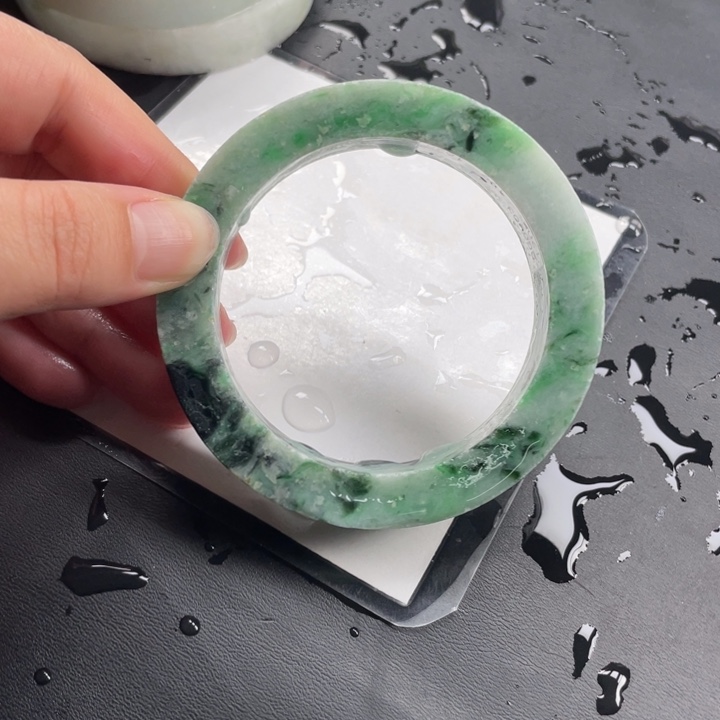 定制翡翠翡翠手镯未镶嵌