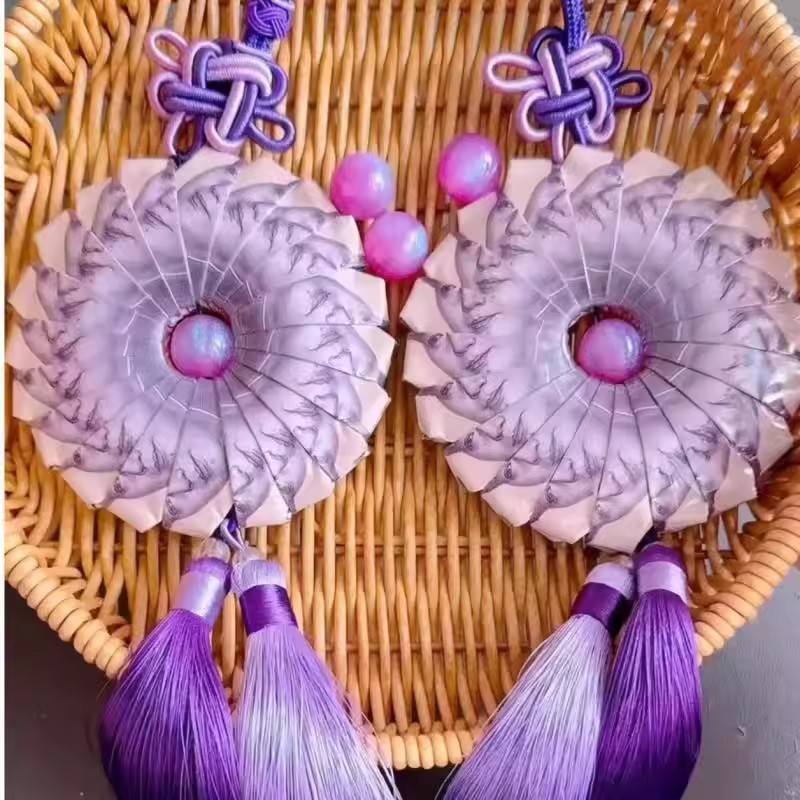 diy有钱花平安扣车挂时来运转车挂礼物送朋友实用生日礼物