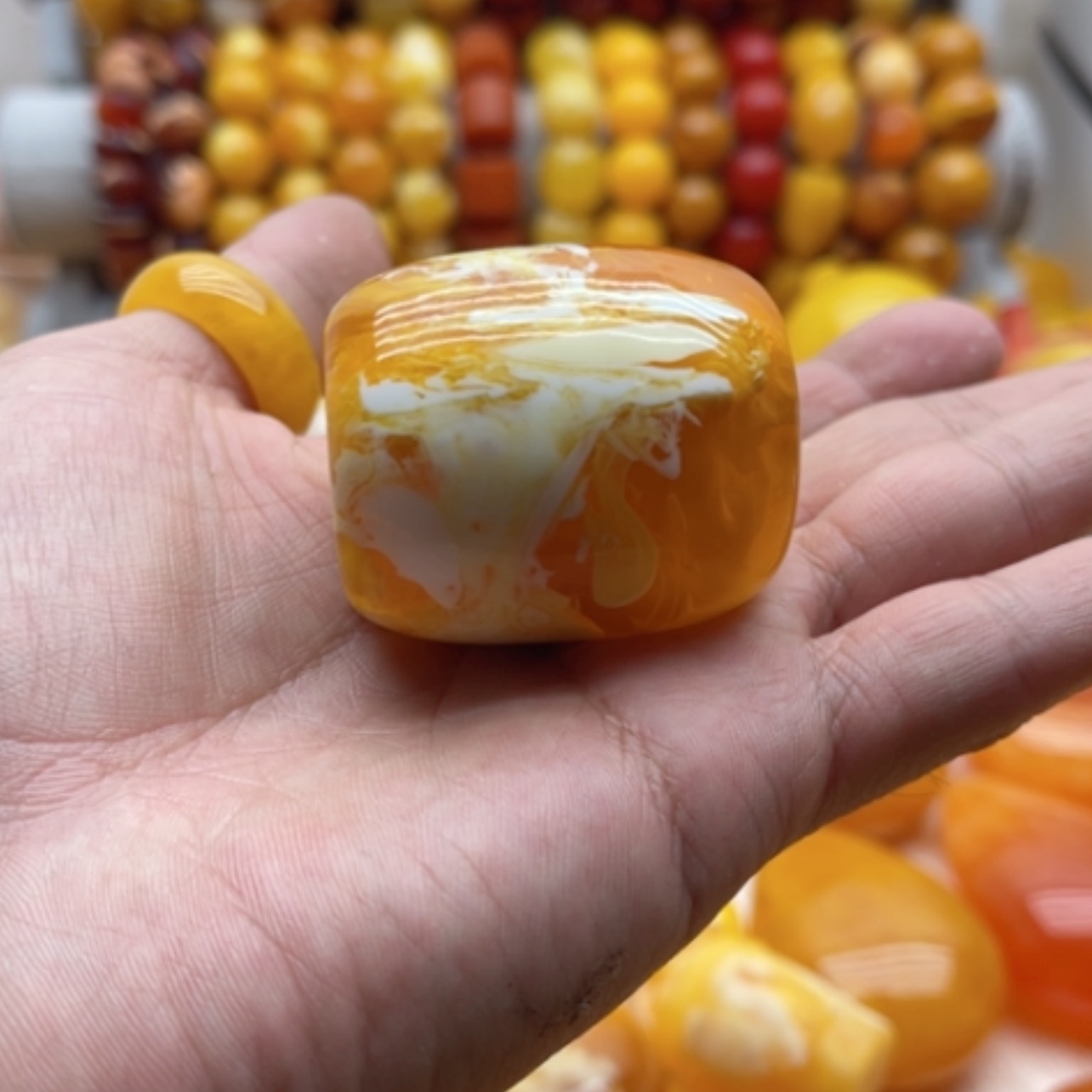 【闪购商品】树脂制品虎*人毛衣链吊坠