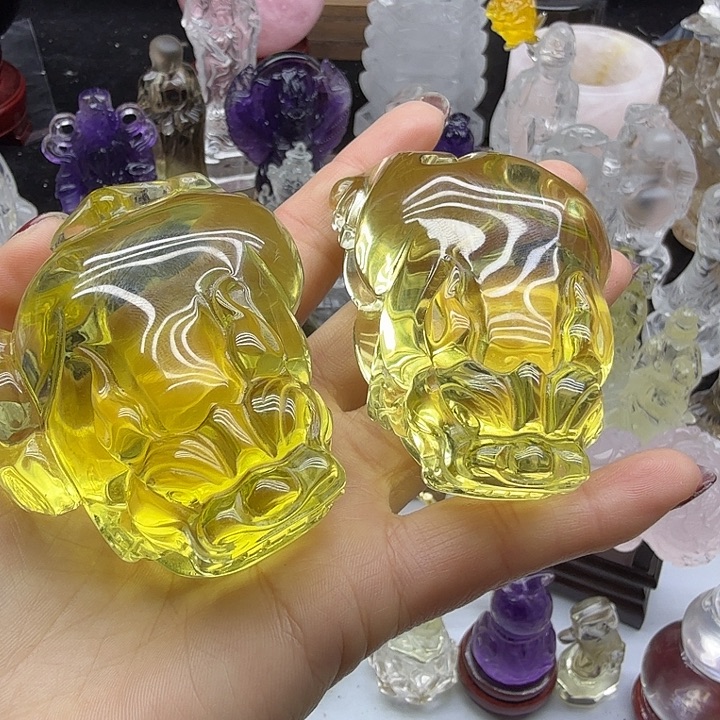 燕***～未镶嵌珠宝半成品水晶