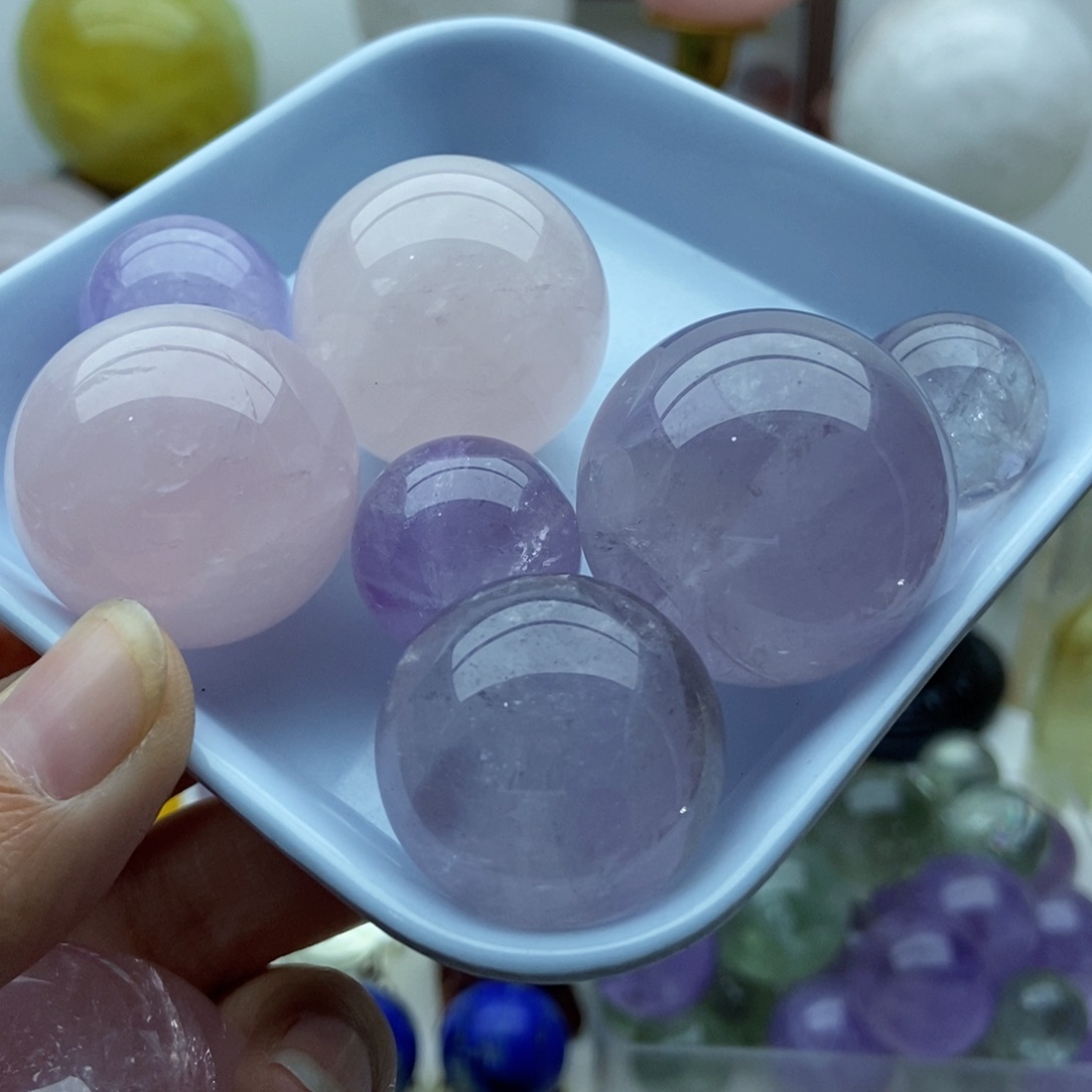 水晶珠宝半成品未镶嵌8号