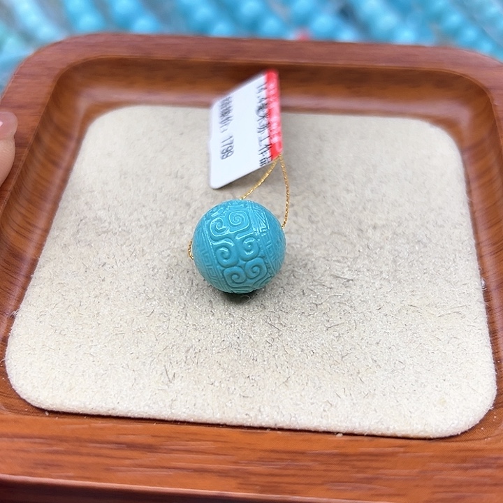 绿松石手链未镶嵌浅****）