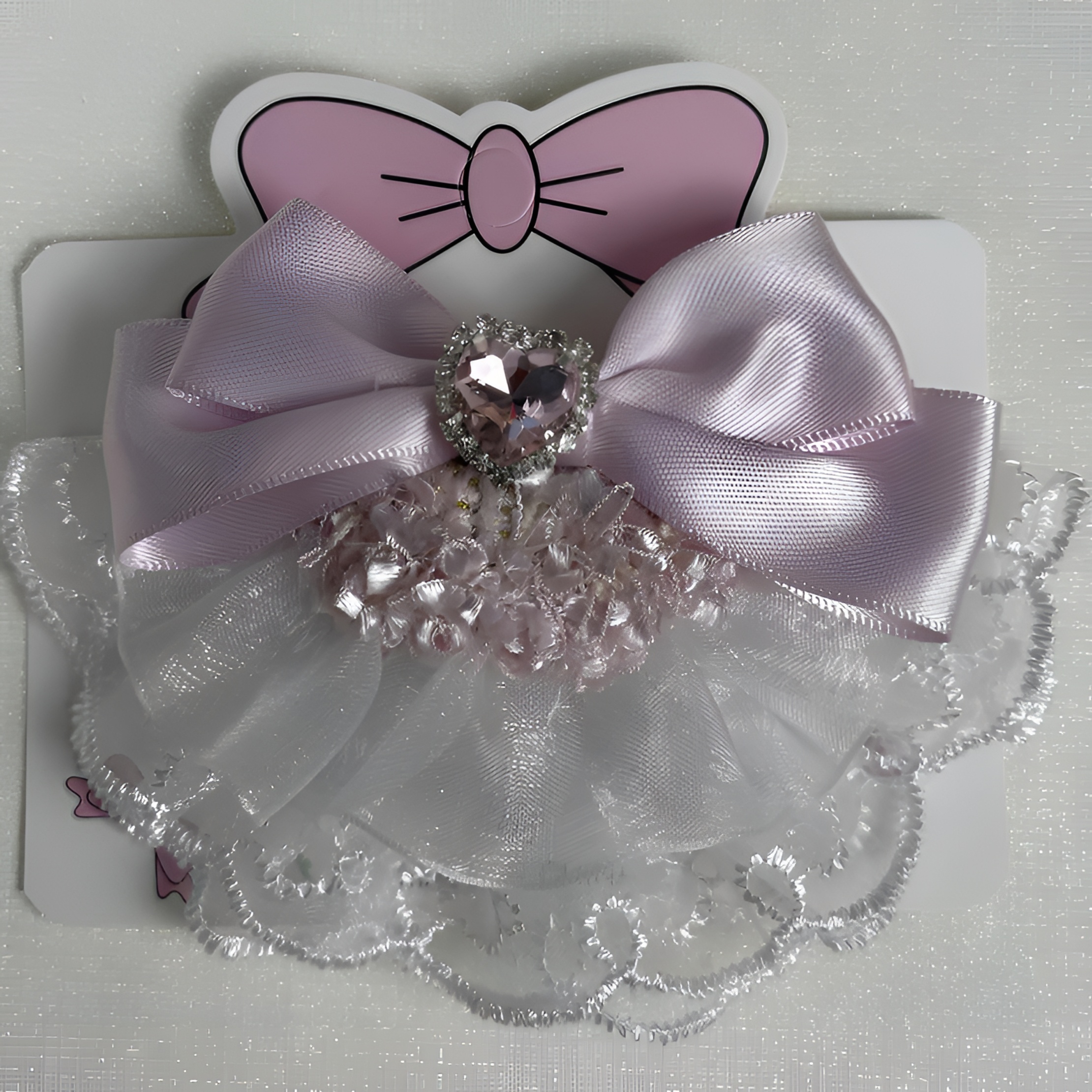 2025新款法式甜心公主半扎发头饰女韩国蕾丝裙摆蝴蝶结低马尾发夹