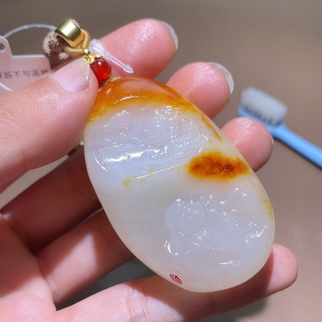 和田玉颈饰未镶嵌Z6