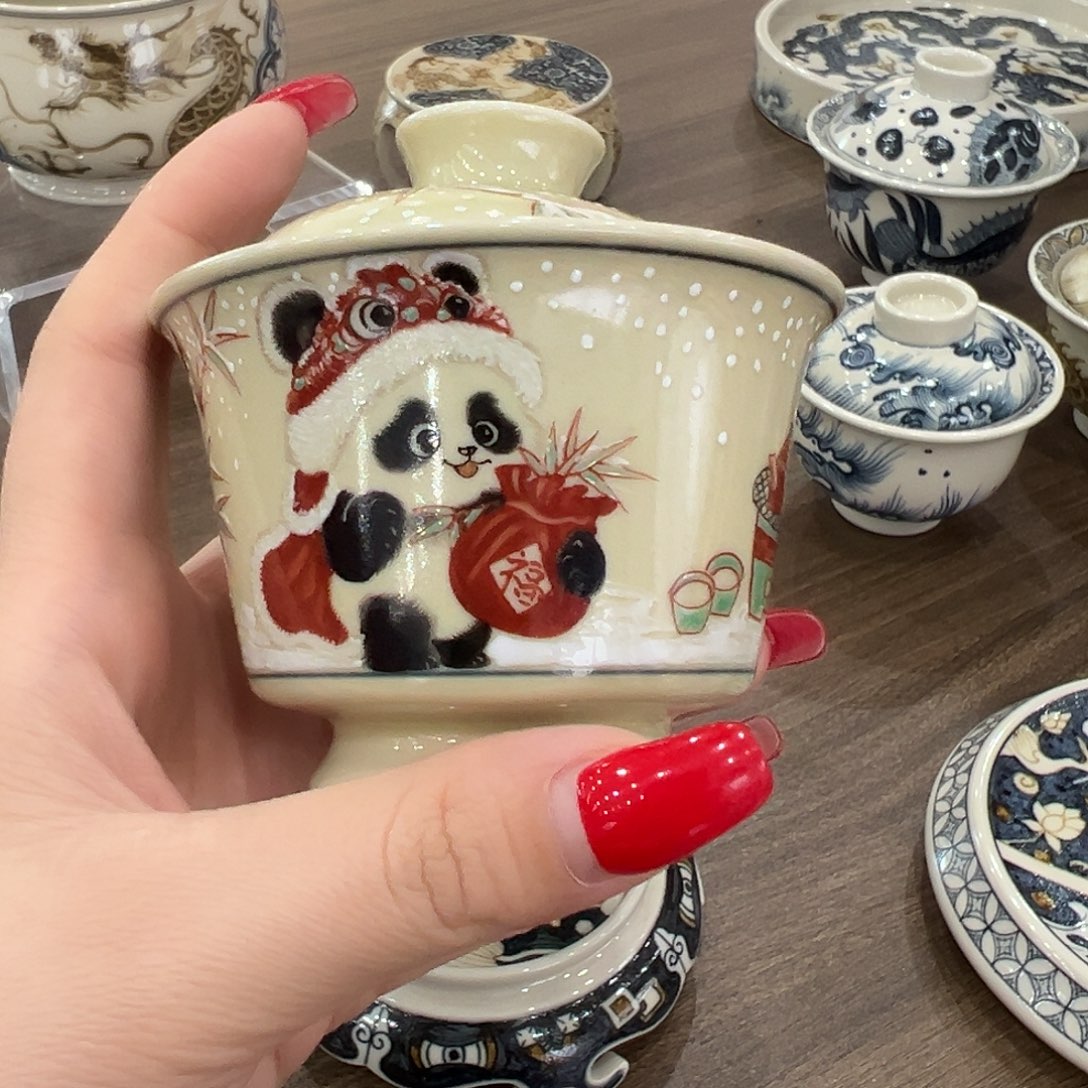 杯君**茶景德镇陶瓷杯子