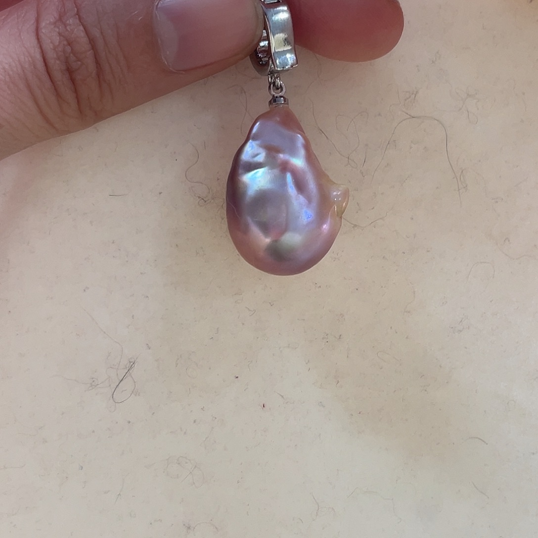 淡水珍珠耳饰未镶嵌